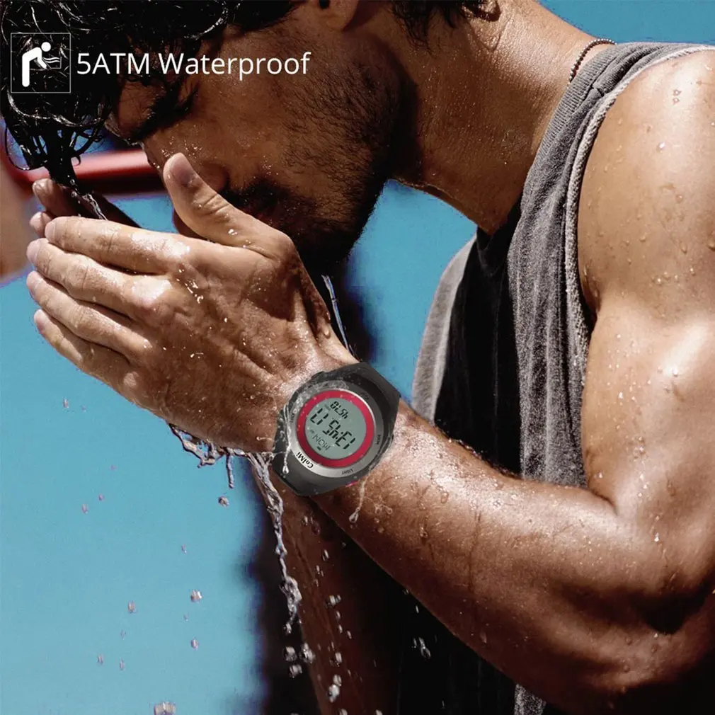 ColMi Smart Watch Fast 5ATM IP68 Waterproof Heart Rate Monitor Steps Calories Exercise Time Standby 30 Days Smartwatch Man Watch
