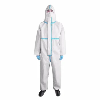 

Professional Hooded protective clothing Antibacterial Protective Suit Chemical Protective Dust-proof Clothing Health protection