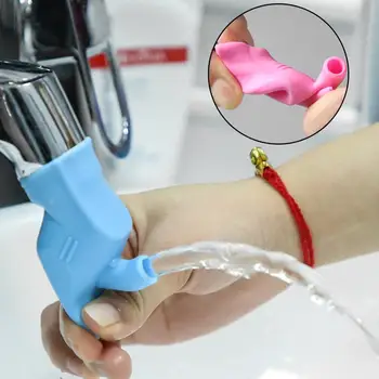 

Bathroom Silicone Faucet Extender Cute Extension Faucet Sink Extender Toddler Kids Hand Wash Children