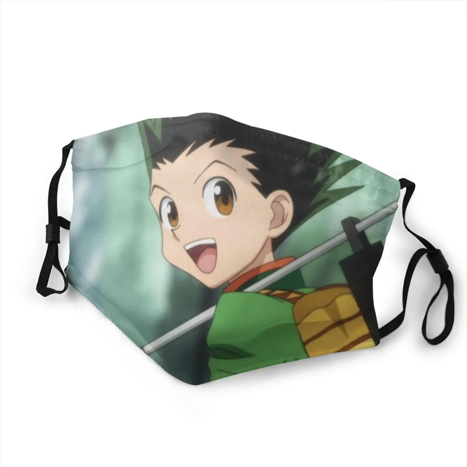 Многоразовая маска бренда Hunter X художественная для взрослых/детей с фильтром рта