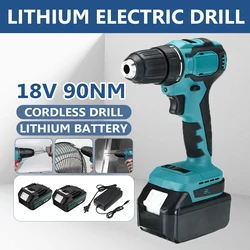 Makita clé à percussion sans fil 3 en 1 90N.m, tournevis électrique, outils électriques sans balais, perceuse à percussion, Rechargeable pour batterie 18V 