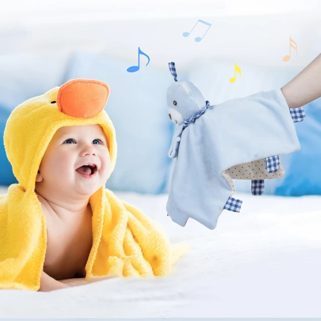 Baby Stuffed Animal Toys Soothe Appease Towel Soft Plush Comforting Toy Soothing Towel Soothing Towel Baby Sleep Toys Plush Toy 2