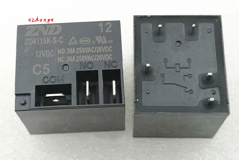 ZD4115K-S-C-12VDC-C5 реле ZND набор 5-контактный SLC-12VDC-SL-C | Строительство и ремонт
