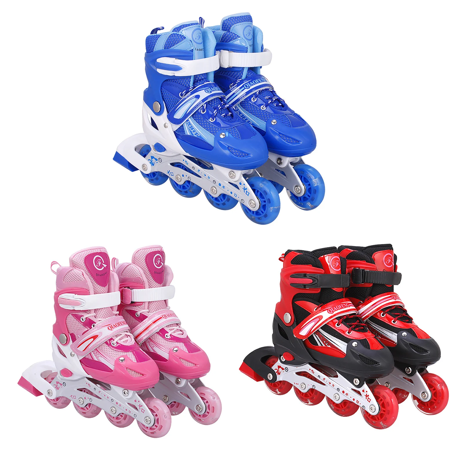 Skates Adjustable Size Multi Color Safe Durable Inline Children Unisex  Roller Skates Triple Sealing Layer - Kids' Sneakers - AliExpress