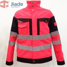 Jiade рабочая одежда куртка Светоотражающая куртка высокая видимость непромокающая куртка водостойкое пальто