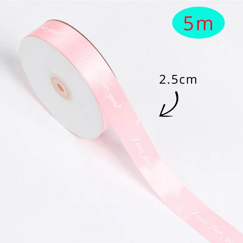 5M silk ribbon-C 1 шт., пенополистирол, пенопласт, белый медведь, форма, искусственный цветок, голова розы, медведь, подарки на день Святого Валентина, вечерние, свадебные украшения - Цвет: 5M silk ribbon-C