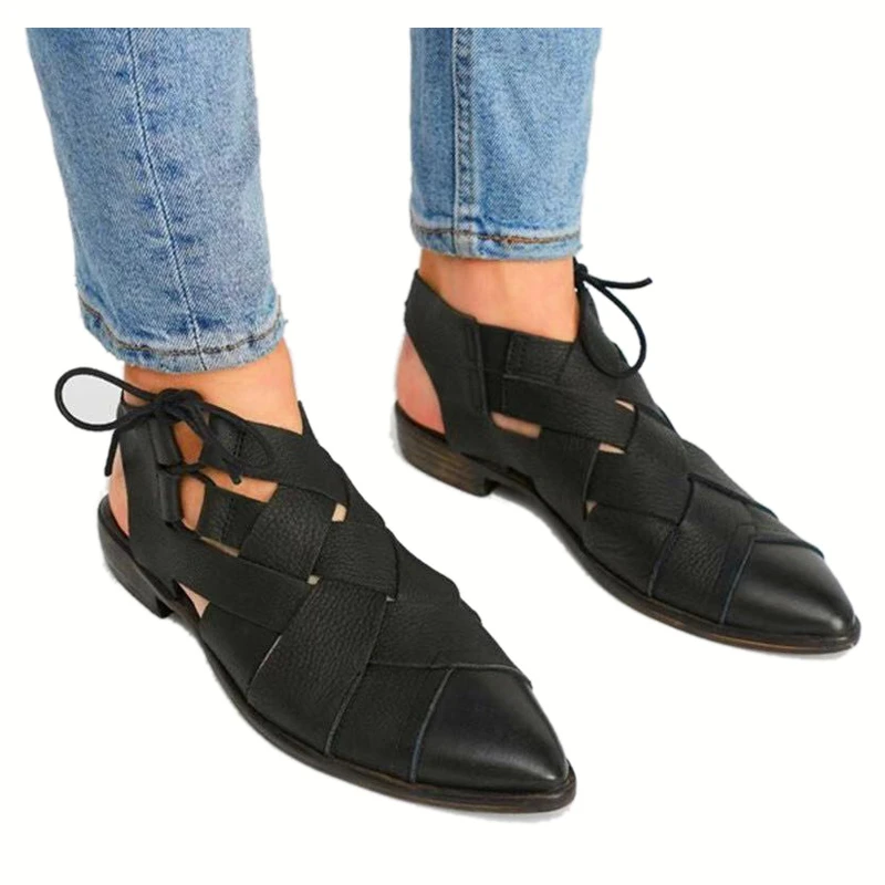 mexican woven leather sandals