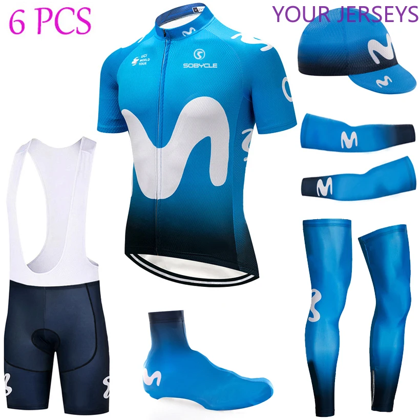 

2020 Tour Cycling Full Set BIG M Bike Jersey Quick Dry Mens Ropa Ciclismo Pro Cycling Jerseys 9D Bike Shorts And Sleeve Warmers