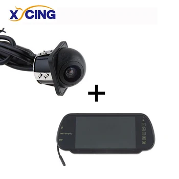 

XYCING Car Rear View Monitor Auto Vehicle Parking Rearview Monitor RVC-201 + E318 Car Rear View Camera Reverse Backup Camera