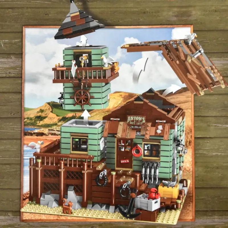 Old Fishing Store Casa Dei Pescatori Lego LEGO Ideas Old Fishing
