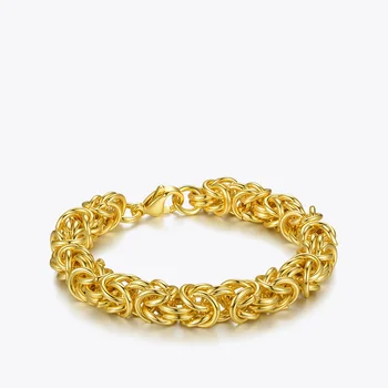 

ENFASHION Kpop Dense Twining Bracelet For Women Gold Color Stainless Steel Bracelets 2020 Gift Fashion Jewellery Pulseras B2180