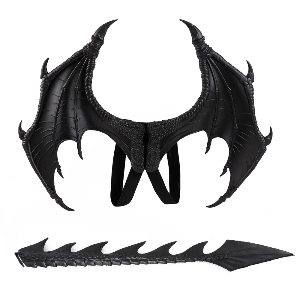 Cosplay Game Dragon Costume Wings Christmas Gift Carnival Party for Kids Props 
