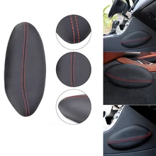 TIOODRE автомобильное сиденье, подушка для ног, подушка для поддержки, кожаная мягкая подушка для ног, наколенник, подушка для поддержки бедра, универсальная подушка для салона автомобиля