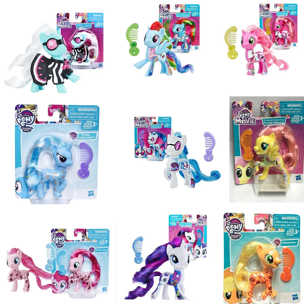 My Little Pony с коробкой Unciorn Радужная лошадка милая маленькая экшн игрушка фигурки