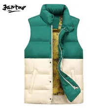 Пуховый жилет для мужчин, плотный жилет, ветровка, повседневный стиль, качественная однотонная куртка, осень зима, куртка без рукавов, брендовая одежда, M-4XL