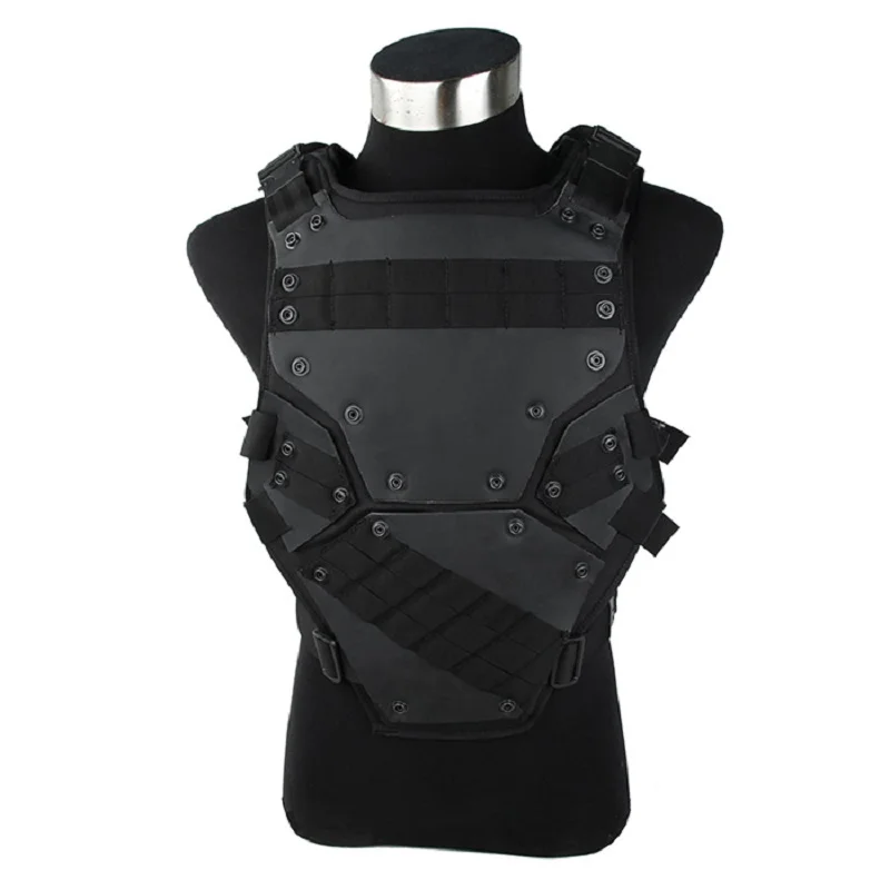 

TMC1835-Black Adjustable Hunting TF3 Tactical Vest Combat Military Cosplay Army