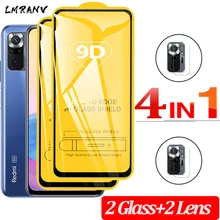 Película da câmera Redmi note 10 pro pelicula de vidro para Redmi Note 10 9S 9C 9A 9 Pro protetor de tela do smartphone Redmi Note 10 Película xiaomi redmi note 10 Pro