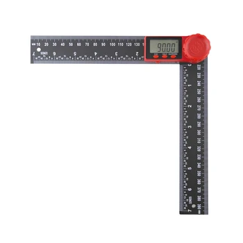 

1 Pc Angle Ruler Black Digital Display Measuring Tool Vernier Caliper Angle Protractor for Home
