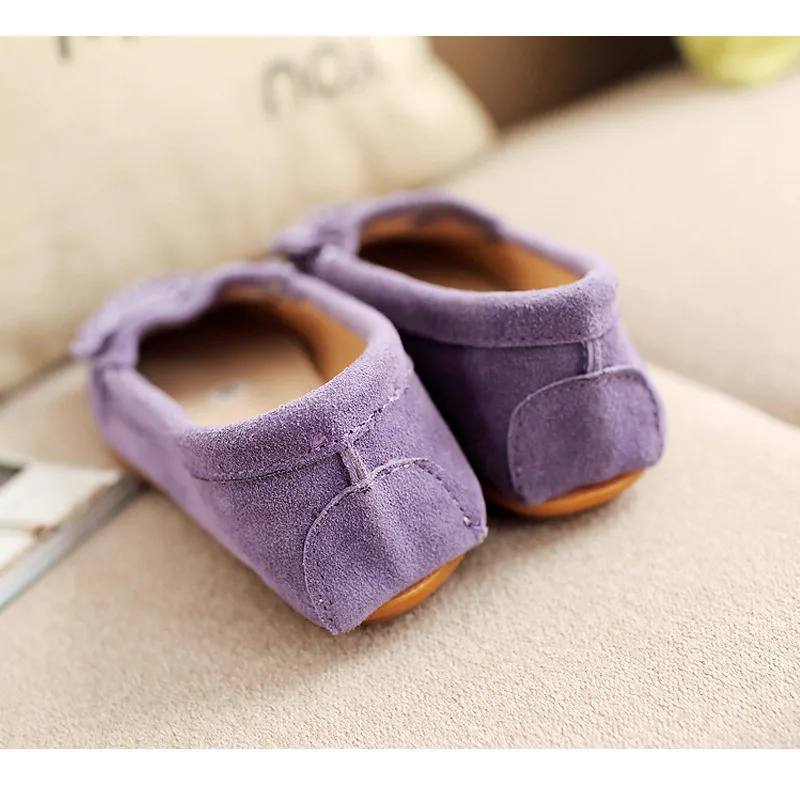 

2019 Spring Dull Polish Genuine Leather Comfortable Soft Bottom Moccosins Flat Heel Single Shoes Low-top Shoes Shoes Flat Top Sh