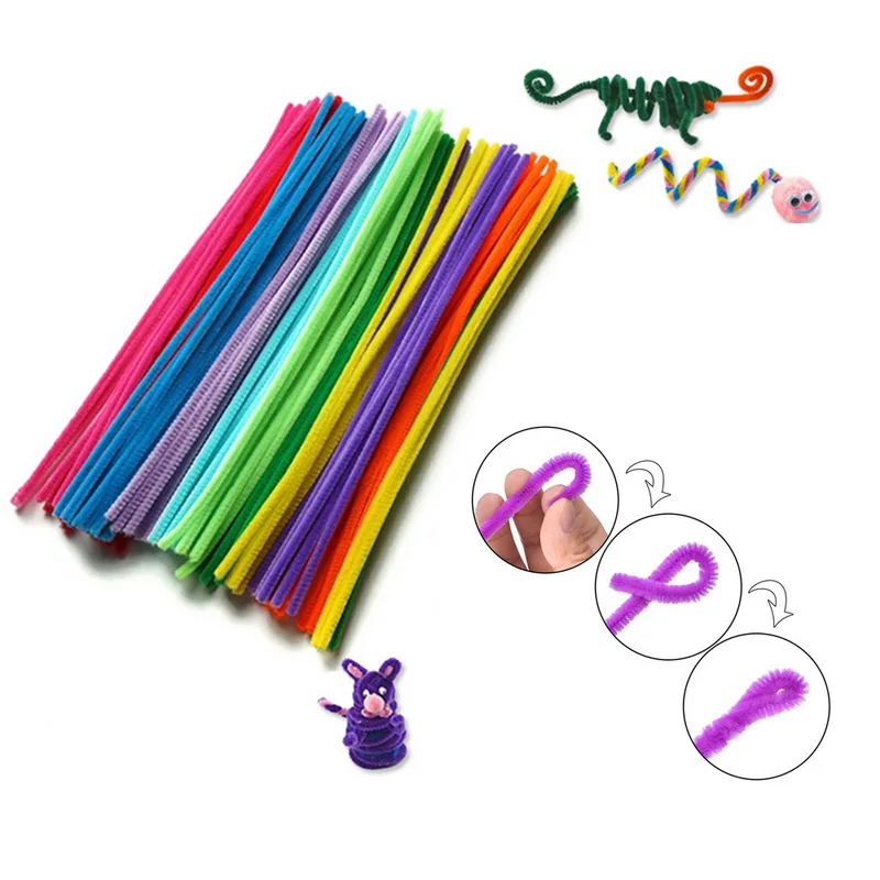 

10pcs/set Educational Toys Creative Children Puzzle Twist Stick Animal Kindergarten Handmade Material Children Toy