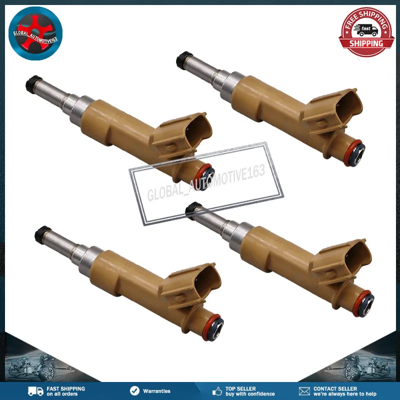 2325037010 4pcs Fuel Injectors For 20082009 Scion Xd 1.8l 20142016
