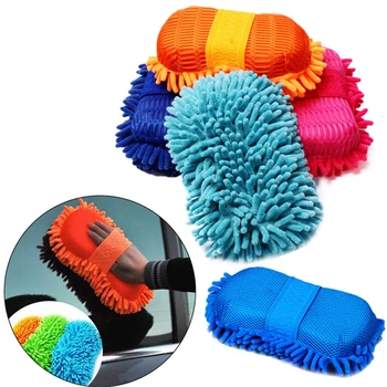 

Car cleaning gloves Ultrafine Chenille Fiber Multifunctional Hand Towel Cleaning Car Wash & Maintenance