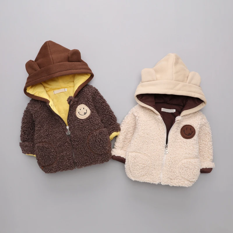 

Boys wear fleece thickened warm clothes 1