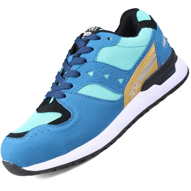 

Outdoor Men And Women Safety Boots Men Breathable Shoes steel toe Puncture-Proof Workers Sneakers shoes woman shoes men antiskid