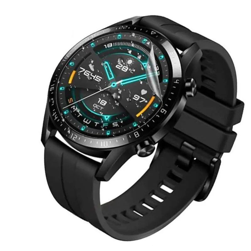 Premium TPU Soft Film Screen Protector for Huawei and Honor Smartwatches (46mm/42mm)