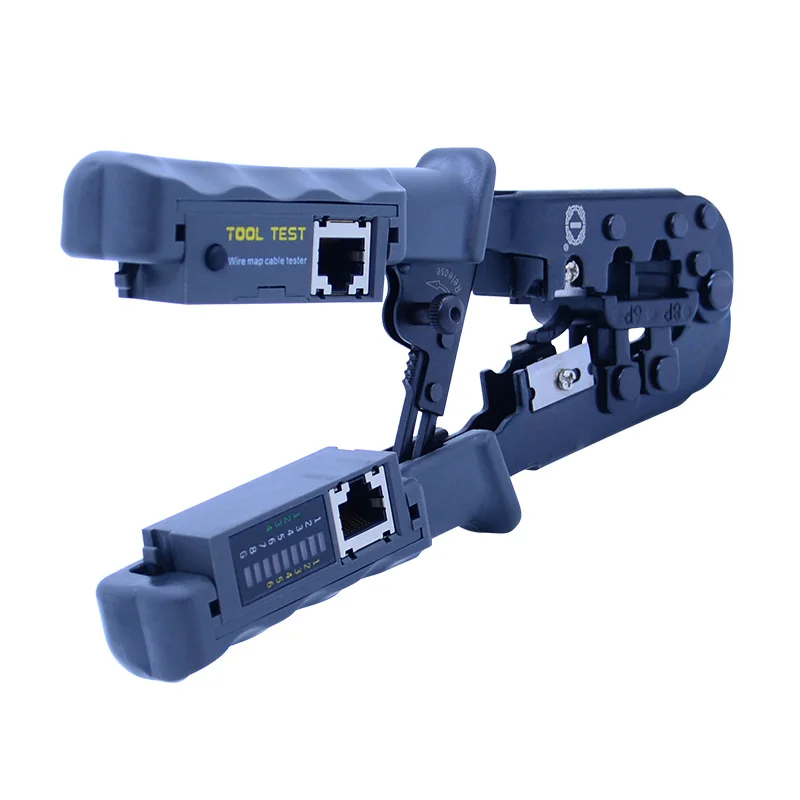 Плоскогубцы 2 в 1 RJ45 для сетевого кабеля LAN режущий инструмент Тестовый Кабель