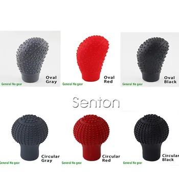 

1Pcs car silicone gear head protection cover for Audi A3 A4 B6 B8 B7 B5 A6 C5 C6 Q5 A5 Seat Leon Mitsubishi ASX Outlander Lancer
