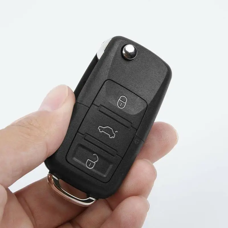 Car Remote Key Flip Folding Key Shell Case for Compartment Shell Car Secret Stash Keyring Remote Hidden key case car key shell car remote key car key key shell