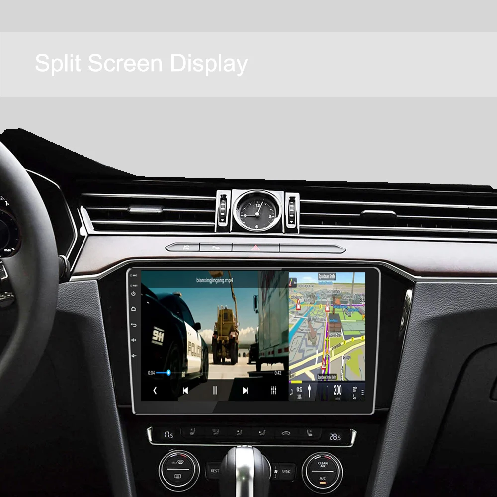 Автомобильный мультимедийный плеер 9 &quot Android 2 Din GPS навигация стерео Wi Fi Bluetooth