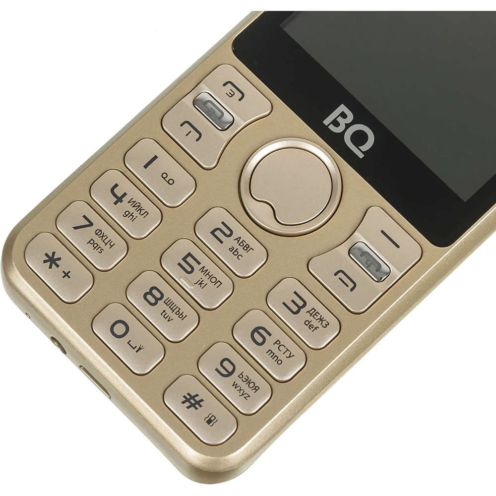 Мобильный телефон BQ Quattro Power 2812 32Mb золотистый 4Sim 2.4" TN 240x320 0.03Mpix