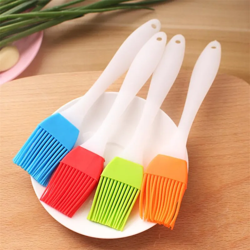 Barbecue Brush Split Type High Temperature Resistant Silicone Oil Brush Cake Baking Cream Cooking Kitchen Household Tools silicone cake brush pastry brush