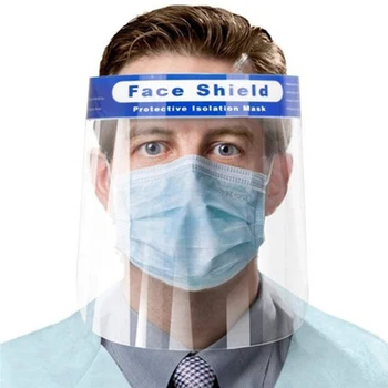 

40 Pcs Professional Dental Face Shield For Dentist Dental Protective Detachable Visor Films Anti-Fog Dustproof for Adult