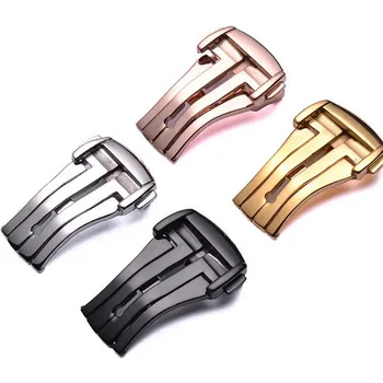 

16mm/18mm Watch Band Clasp Buckle for Omega Seamaster Planet Ocean Watch Clasp Repair Parts Stainless Steel Buckle