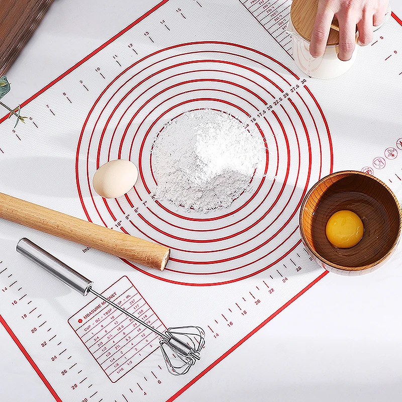 Multi-size Silicone Baking Mat Pizza Dough Maker Pastry Kitchen Gadgets Cooking Tools Utensils Bakeware Kneading Accessories New