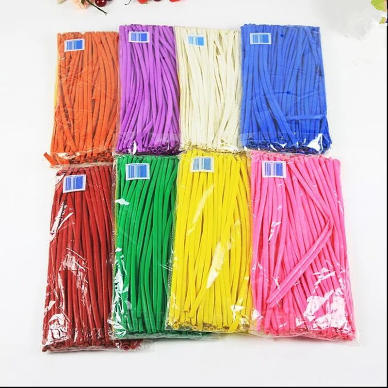 

Wholesale Multi Color 260Q Balloon Wedding Birthday Party Decoration Magic Ballons Assorted Latex Long Balloon Doll Skin Tone