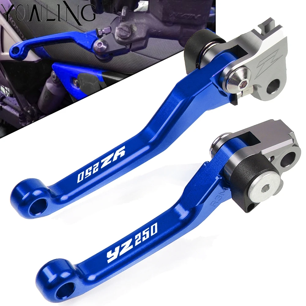 Мотоцикл Алюминиевый на заказ складной тормозной рычаг сцепления для YAMAHA YZ250 YZ 250 Байк мотокросса
