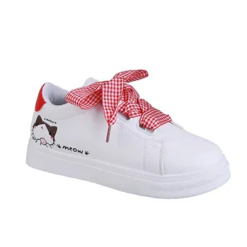 

Women's shoes net red walking shoes wild basic white shoes women's new spring and autumn Korean student running shoes bow tide H