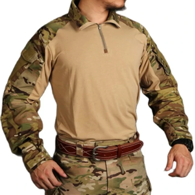 Uniforme Militaire Noir G3 BDU Tenue Tactique Homme – SoftGun