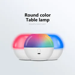 New LED Night Light Remote Control Touch 16colors Lamp for bedroom decor table lamp