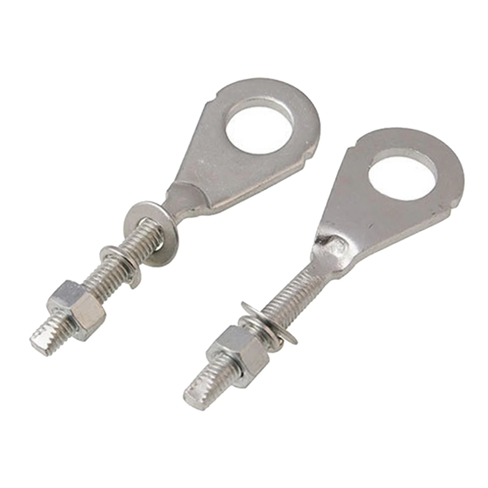 Pack 2 Rear Axle Chain Adjuster Pullers Set For Honda C70 CA102 CA200 C105T CM91 S65 CT90 CT200 Rear Chain Adjuster Tensioners