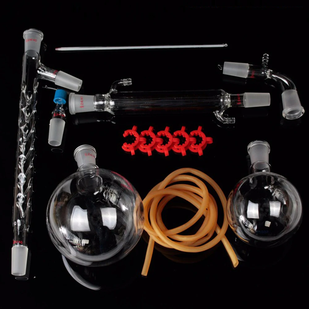 

Small Distillation Device Kit Chemical Experiment Equipment For Oil extracting And Flower Water production