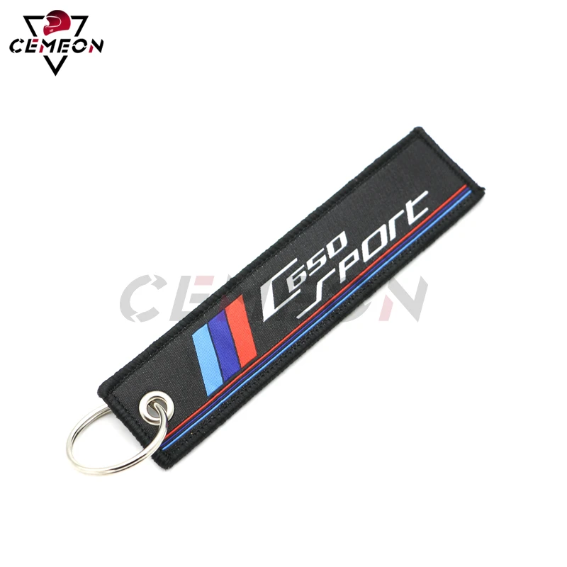 Брелок для ключей мотоцикла с вышивкой R1200GS F900XR F850GS F800GT F750GS F650GS C650 SPORT C600 |