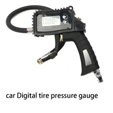 Автомобильная шина, грузовик с цифровым манометром, воздушный шиномонтажный шланг, пистолет, автомобильный манометр, Воздушный манометр, светильник