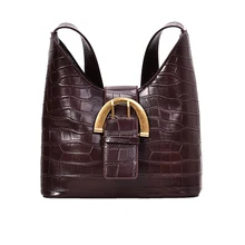 Винтажная сумка через плечо из кожи аллигатора для женщин роскошные женские сумки-мессенджеры дизайнерские женские сумки через плечо
