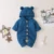 Baby Girl Romper Комбинезон Мальчик С Капюшоном Вязаная Одежда Детская Одежда Новорожденный Детская Одежда Детские Комбинезоны Осенняя Куртка Для Детского Пальто