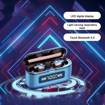 

Bluetooth Earphone TWS headset Sport headphones Wireless headphone 8D Stereo Bass Earbuds LED display fones de ouvidos bluetooth